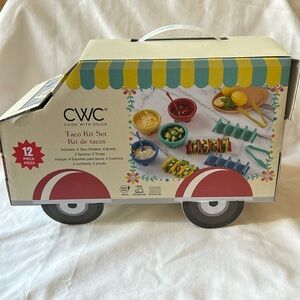 Cook with Color Taco Kit Set 12 Pieces    NIB